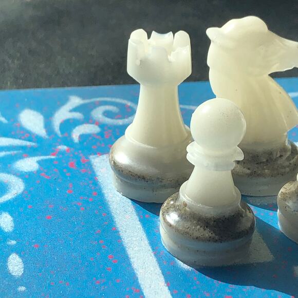 Chess Set - Sky Blue Royal - Picture 7 of 7